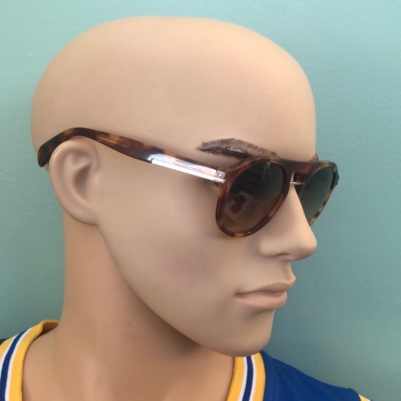 Prada SPR 09P 51-20 4BW-6S1 140 3N Light Havana Brown Gradient Unisex Sunglasses - Picture 2 of 12